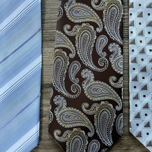 Set of 4 Vesuvio Napoli Men's Ties - Picture 3 of 8